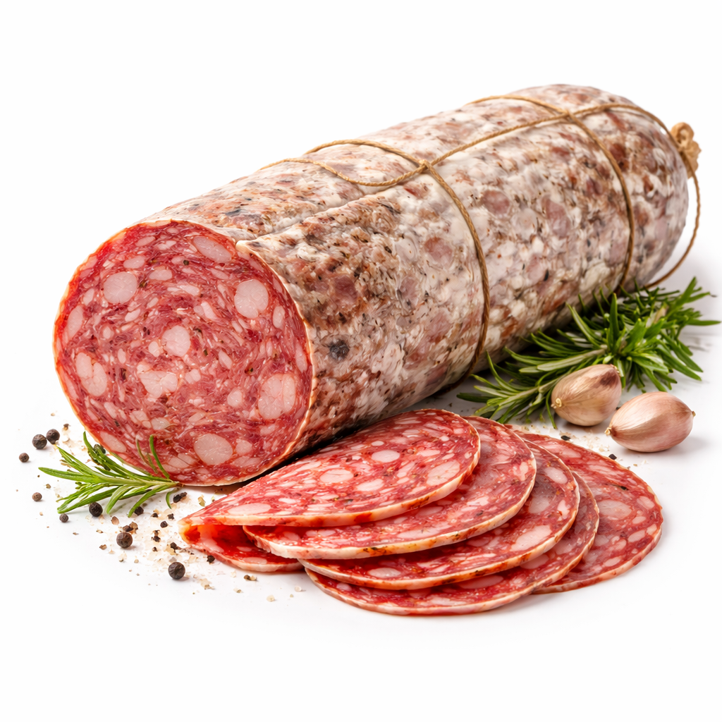 ganze salami aufbewahren Toskanischer Salame Artigianale – Salumeria Toscana