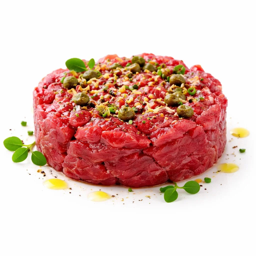 mett aufbewahren Tartar vom ausgewachsenen toskanischen