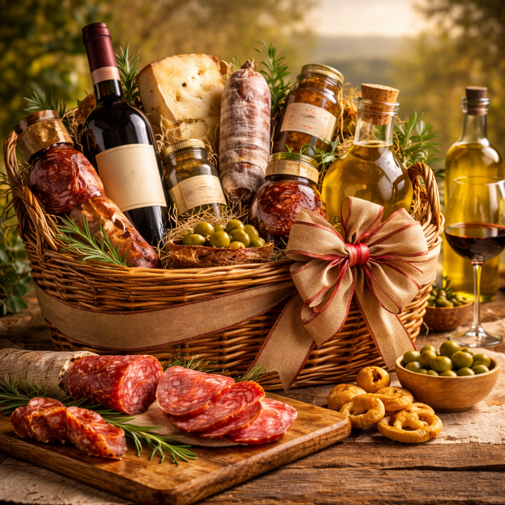 🎁Cesti Regalo Toscani  | Prodotti Tipici Artigianali - Salumeria Toscana