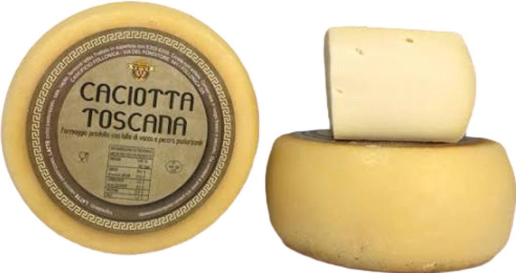 Caciotta Toscana – Formaggio misto di latte vacca e pecora - Salumeria Toscana