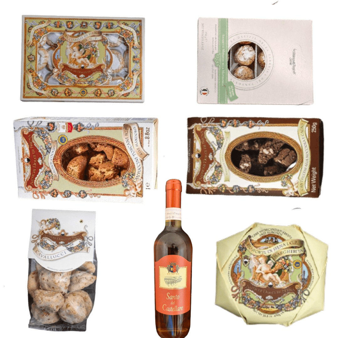 Cesto Regalo Dolci Tipici Toscani - Un'Esperienza Gustativa Unica - Salumeria Toscana