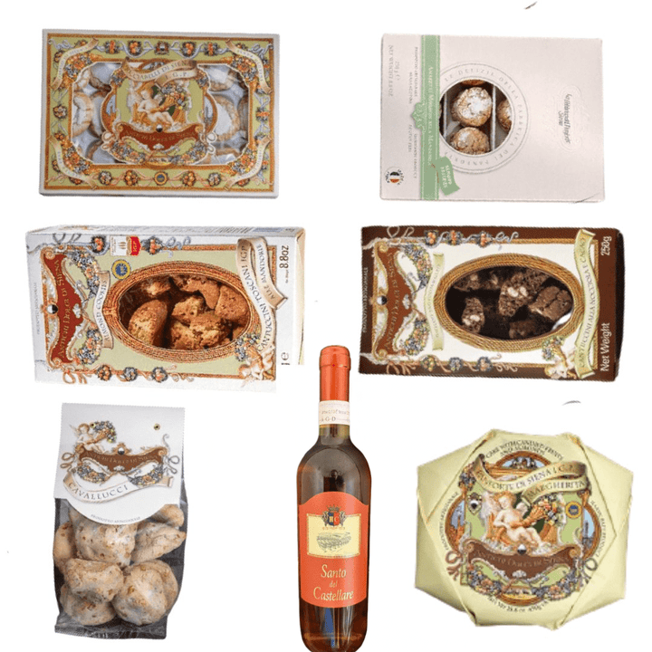 Cesto Regalo Dolci Tipici Toscani - Un'Esperienza Gustativa Unica - Salumeria Toscana