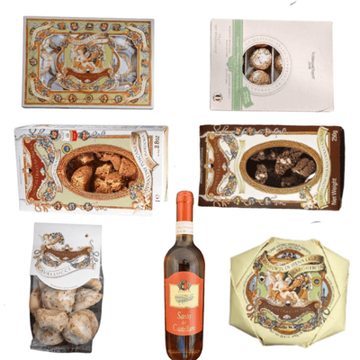 Cesto Regalo Dolci Tipici Toscani - Un'Esperienza Gustativa Unica - Salumeria Toscana