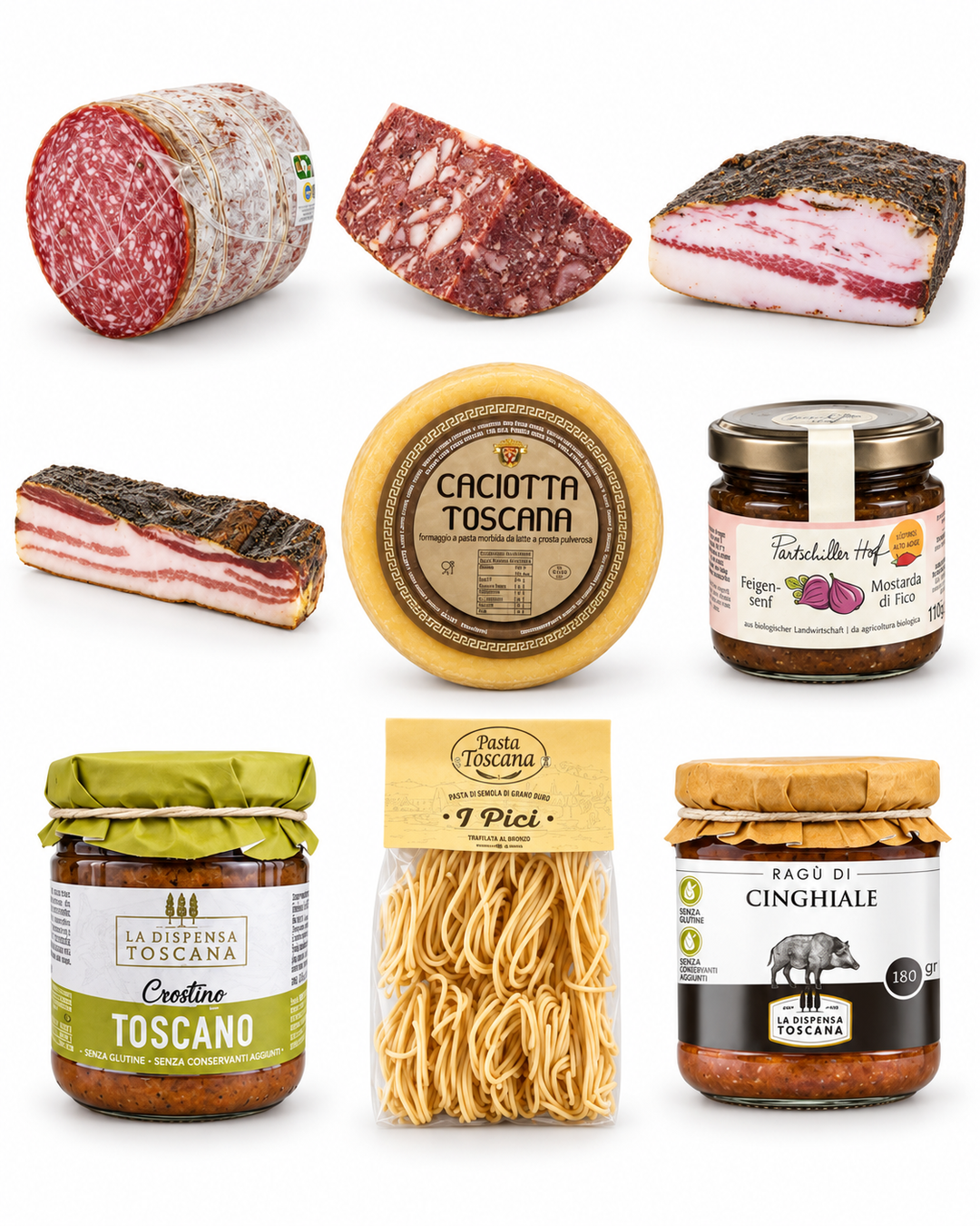 Cesto Regalo Eccellenze Toscane - Salumeria Toscana
