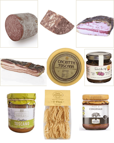Cesto Regalo Eccellenze Toscane - Salumeria Toscana