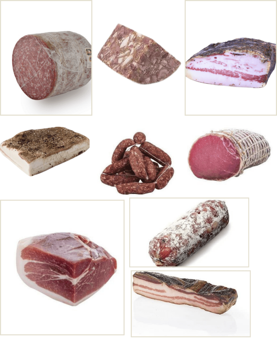 Cesto Regalo Gran Selezione Salumi Tipici Toscani - Salumeria Toscana