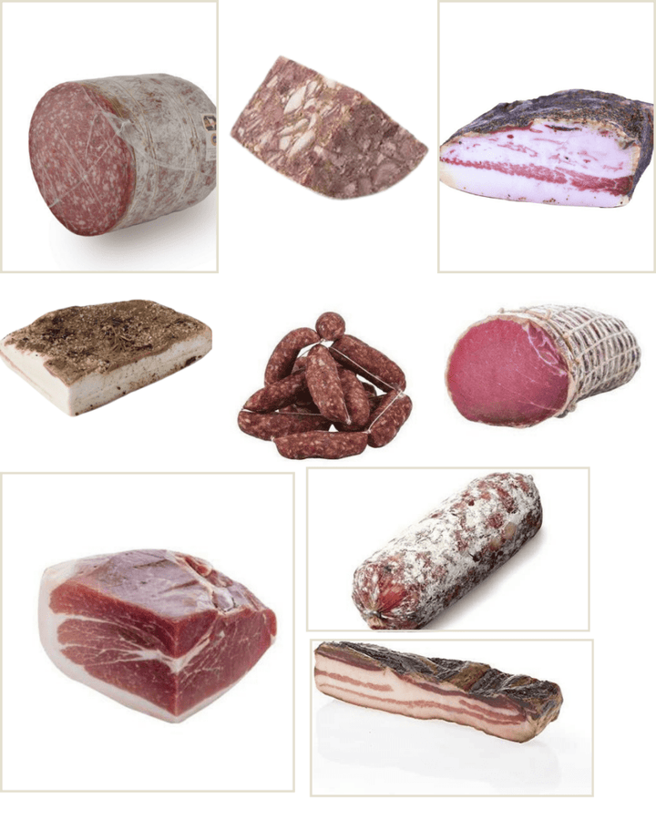 Cesto Regalo Gran Selezione Salumi Tipici Toscani - Salumeria Toscana