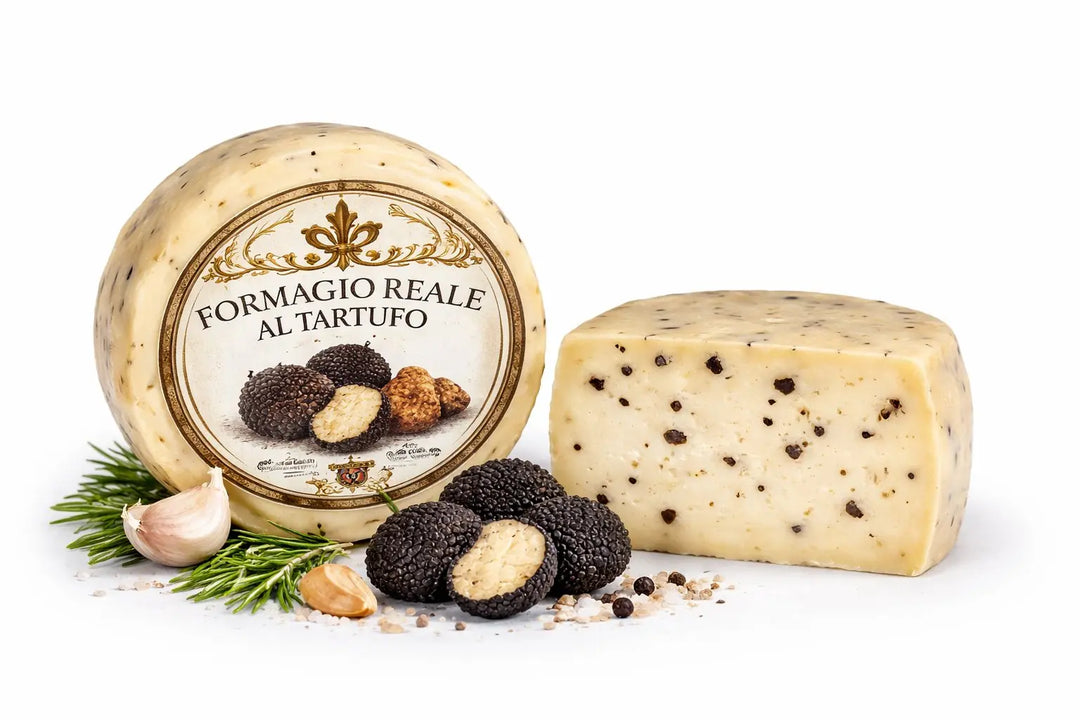 Käse mit echtem Trüffel Toskana