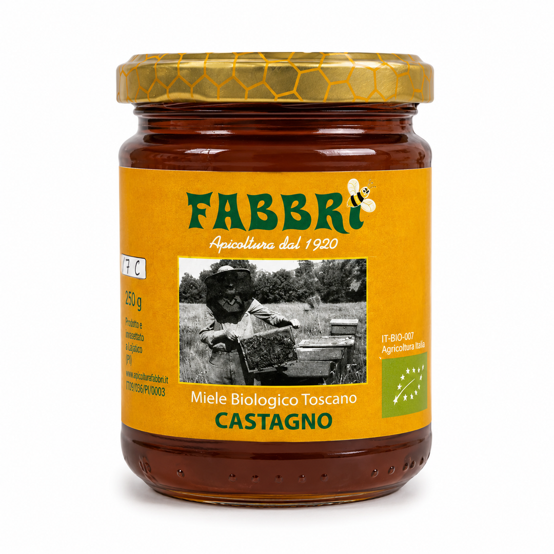 Miele di Castagno Biologico Toscano Fabbri 250 g