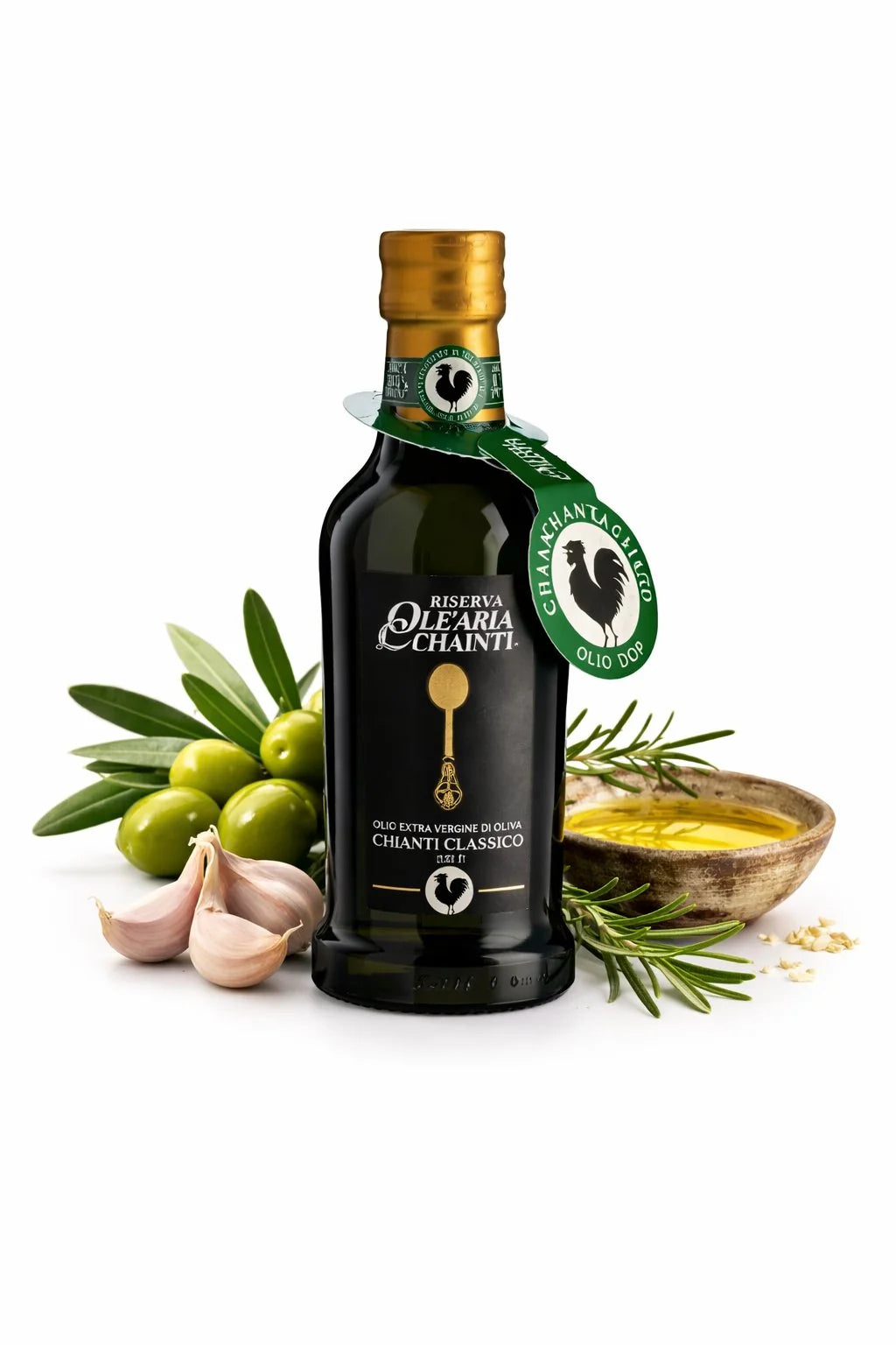 Olio extravergine DOP Chianti Classico Olearia del Chianti — Leccino, Frantoio, Moraiolo, 250ml