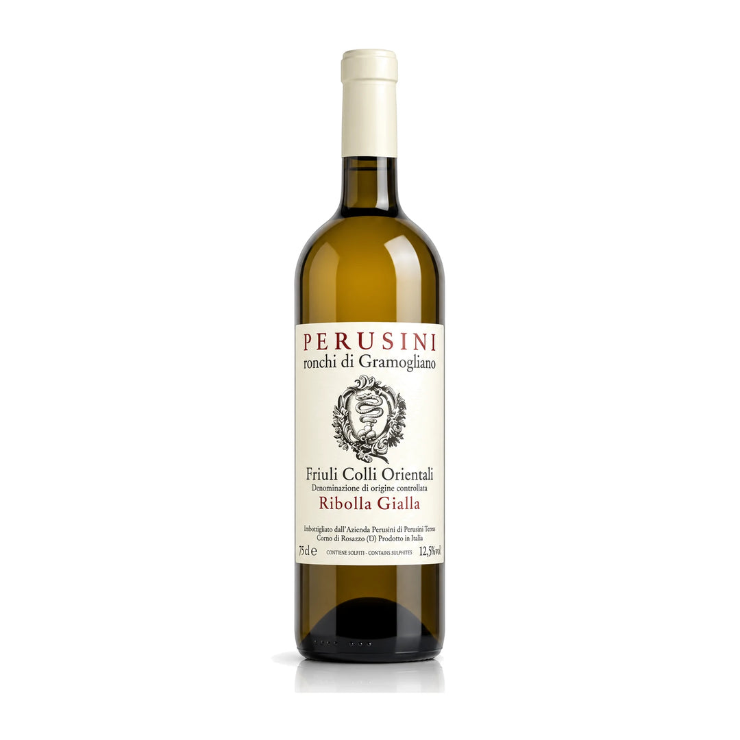 Ribolla Gialla Perusini Ronchi di Gramogliano, vino bianco Friuli Colli Orientali DOC 75 cl