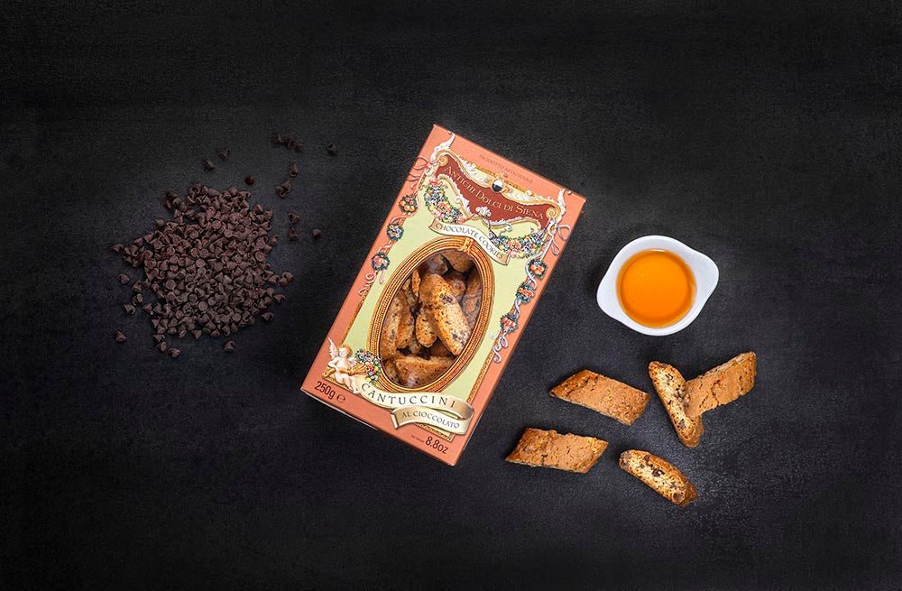 Cantuccini al Ciccolato Artigianali Antichi Dolci di Siena - Salumeria ToscanaCantuccini al Ciccolato Artigianali Antichi Dolci di SienaCatulloSalumeria ToscanaBiscottiCantuccini al Ciccolato Artigianali Antichi Dolci di Siena, dolci di siena, cantuccini al cioccolato