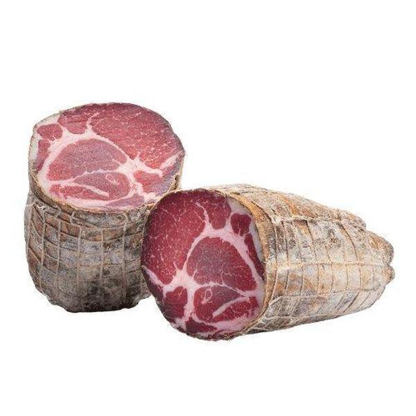 Capocollo Toscano 850 gr prodotto Artigianale - Salumeria Toscana Capocollo Toscano 850 gr prodotto ArtigianaleSalumificio VianiSalumeria Toscana Capocollo toscanoCapocollo Toscano 850 gr - Salumeria Toscana - capocollo, capocollo toscano, coppa, salumeriatoscana, salumi, salumitoscani