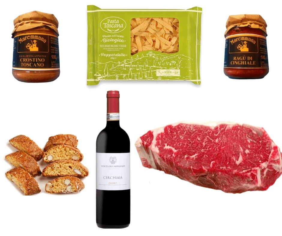 Confezione Regalo San Valentino Cena Toscana - Salumeria Toscana Confezione Regalo San Valentino Cena Toscanasalumeria toscanaSalumeria Toscana AlimentiConfezione Regalo San Valentino Cena Toscana