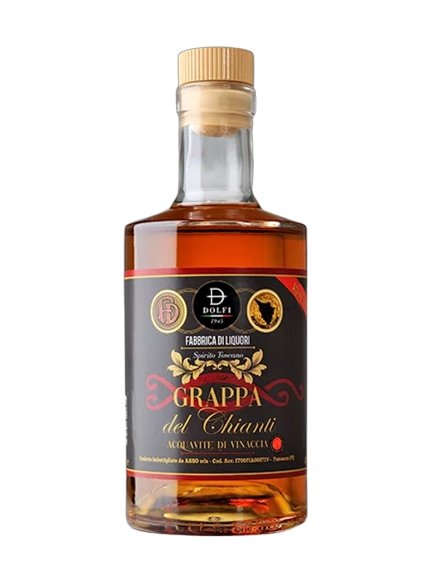 Grappa del Chianti Gran Riserva 18 mesi - Salumeria ToscanaGrappa del Chianti Gran Riserva 18 mesiDolfiSalumeria ToscanaLiquoriGrappa del Chianti Gran Riserva 18 mesi, grappa toscana dolfi