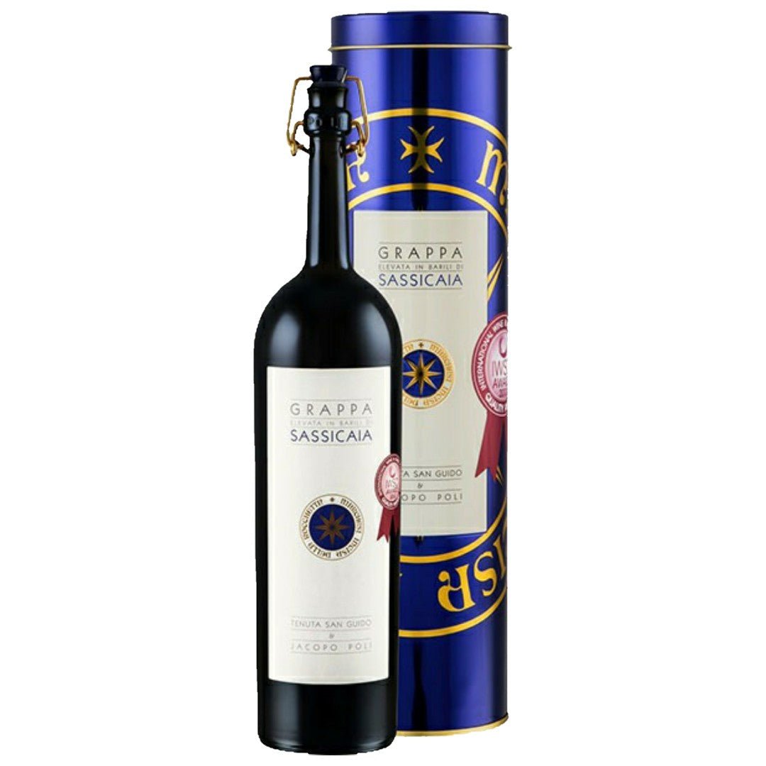 Grappa di Sassicaia Jacopo Poli (0.5l - astuccio) - Salumeria Toscana Grappa di Sassicaia Jacopo Poli (0.5l - astuccio)Jacopo PoliSalumeria Toscana LiquoriGrappa di Sassicaia Jacopo Poli (0.5l - astuccio), grappa sassicaia online, grappa toscana