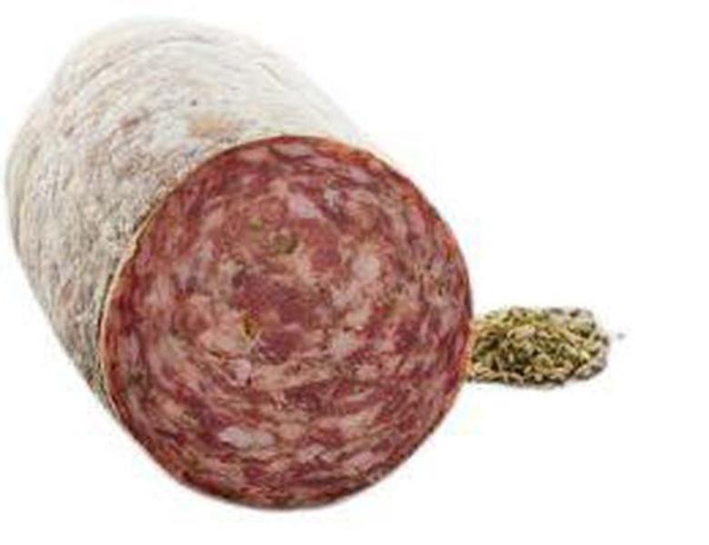 Salame con finocchio Cinta Senese DOP - Salumeria Toscana Salame con finocchio Cinta Senese DOPSalumeria ToscanaSalumeria Toscana finocchiona di cinta seneseSalame con finocchio Cinta Senese DOP 600gr - Salumeria Toscana - finocchiona, finocchiona di cinta senese, finocchiona Toscana, finocchionaigp, salumi di cinta senese