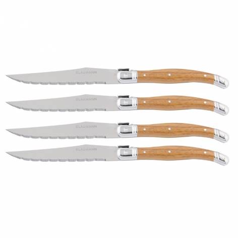 Set 4 Coltelli da Bistecca manico legno - Salumeria Toscana Set 4 Coltelli da Bistecca manico legnoBlaumannSalumeria Toscana Set 4 Coltelli Bisteccacoltelli da bistecca, coltelli in legno, coltelli blaumann,
